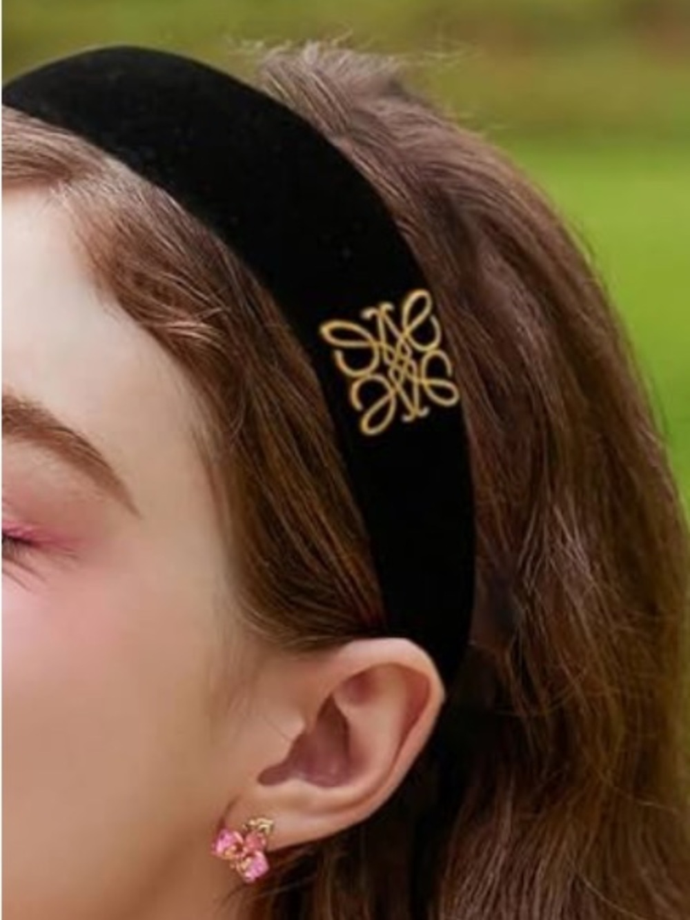 LOEWE Velvet Headband - Picture 3 of 4